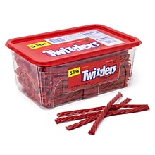 Twizzlers Strawberry Twists Licorice, 5 lbs. (220-02005)