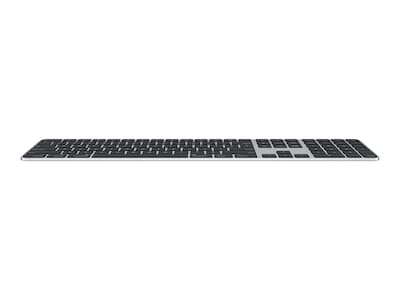 Apple Magic Keyboard with Touch ID and Numeric Keypad Wireless, Silver/Black Keys (MMMR3LL/A)