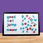 Educational Insights AlphaMagnets, Jumbo Lowercase, 2.5"H, Multi Color, Set of 42 (1685)