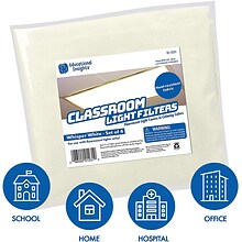 Educational Insights The Original Fluorescent Light Filters: Whisper White, 2 x 4, 4/Set (1231)