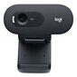 Logitech C505e HD Business Webcam, 1280 pixels x 720 pixels, Black