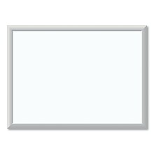 U Brands Melamine Dry Erase Whiteboard, Silver Aluminum Frame, 23 x 17 (00030AANNN)