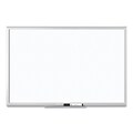 U Brands Melamine Dry Erase Whiteboard, Silver Aluminum Frame, 3 x 2 (00031AANNN)