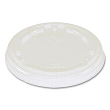 World Centric PLA Fiber Cup Lid, 3.1, Clear, 1,000/Carton (WORCPLCS9F)