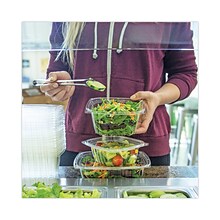 World Centric PLA Deli Container Lid, Clear, 900/Carton (WORRDLCS8)