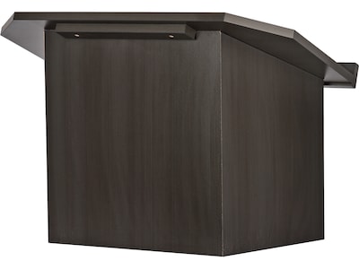 AdirOffice 19 Tabletop Lectern with Cover, Black (661-05-BLK-PKG)