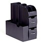 Mind Reader Anchor Collection 11 Compartment Coffee Pod and Condiment Organizer, Black (CAD01-BLK)