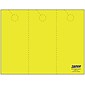 Zapco® 3.67" x 8 1/2" 65 lbs. Digital Timberline Cover Door Hanger, Sunfish Yellow, 50/Pack (212-50ESYH43B)