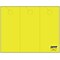 Zapco® 3.67 x 8 1/2 65 lbs. Digital Timberline Cover Door Hanger, Sunfish Yellow, 50/Pack (212-50E