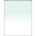 Zapco® 8 1/2 x 11 Security Check on Top Papers, Void Green, 500/Pack (CK02-500GRN)