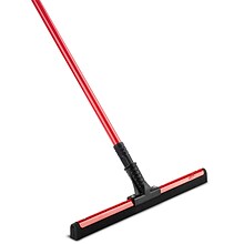 Libman Flex 18 Floor Squeegee, Red, 6/Carton (0191006)