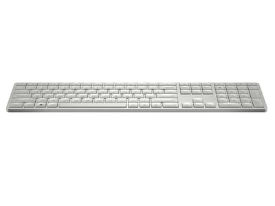 HP 970 Wireless Programmable Keyboard, Natural Silver (3Z729AA#ABA)