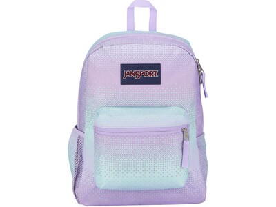 JanSport Cross Town Backpack, Purple/Blue (JS0A47LW93K)