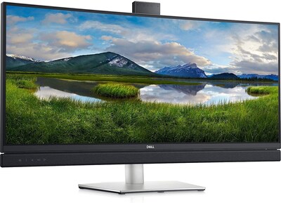 Dell WQHD Curved Screen Edge 34.1" LCD Monitor, Platinum Silver (C3422WE)