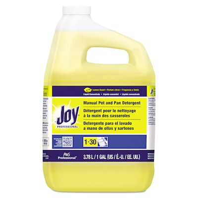 Joy® Dishwashing Liquid, Lemon, One Gallon Bottle (JOY43607EA)