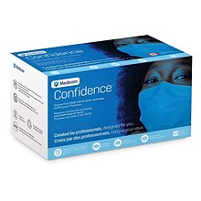 ASTM Level 3 Disposable Mask, 3-Ply, Blue, 50/Box (PG4-1263/1273)