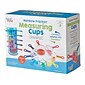 hand2mind Rainbow Fraction Measuring Cups, 9/Pack (93399)