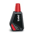 Trodat 28 ML (.9 oz.) Bottle Red Stamp Pad Refill Ink