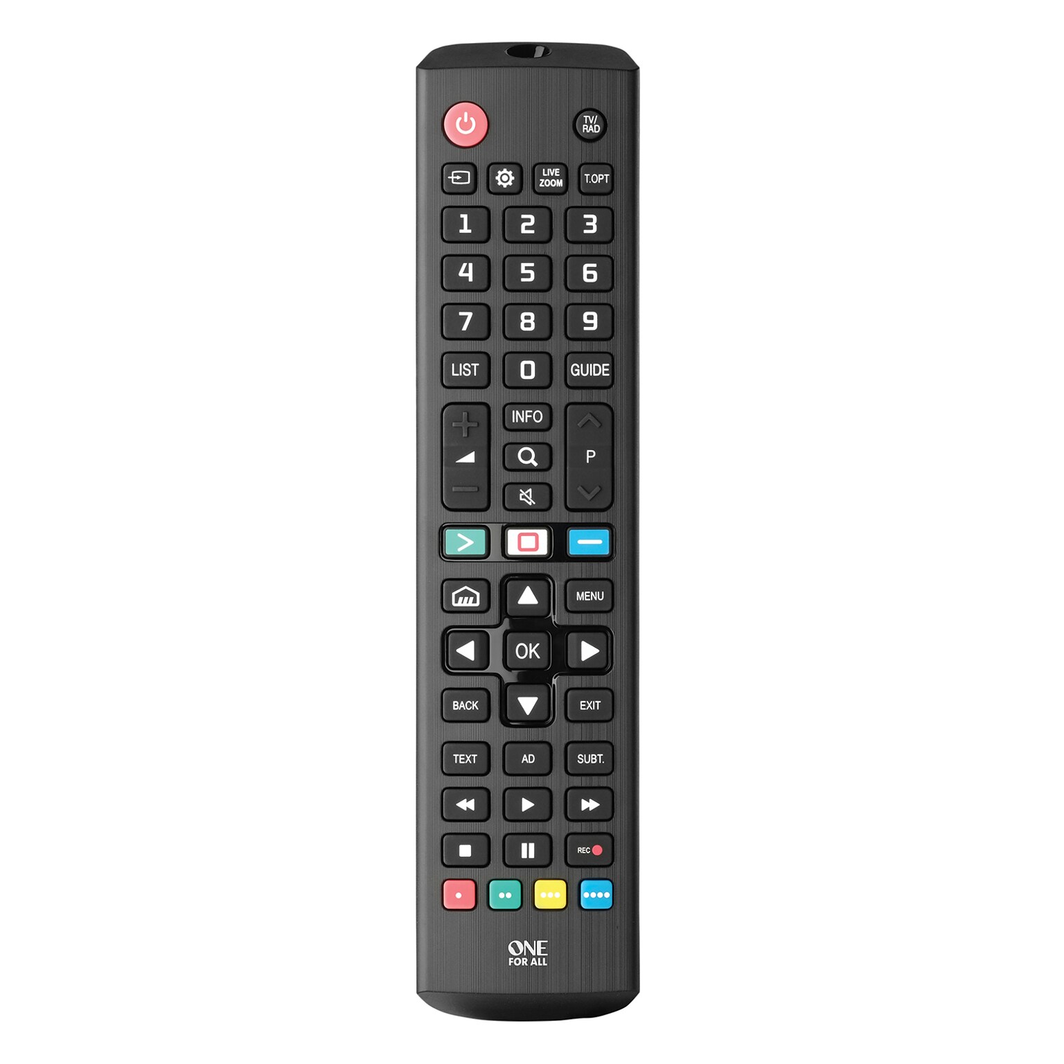 One For All Replacement Remote for LG TV (URC4811)