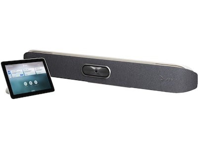 Poly Studio X50 UHD Conferencing Video Bar with T8 Touch Interface, 8 Megapixels, Black (2200-86270-001)