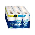 Sparkle Pick-A-Size with Thirst Pockets Paper Towels, 2-ply, 110 Sheets/Roll, 24 Rolls/Pack (22264/5