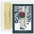 Custom Serene Beauty Cards, with Envelopes, 5 5/8 x 7 7/8 Holiday Card, 25 Cards per Set