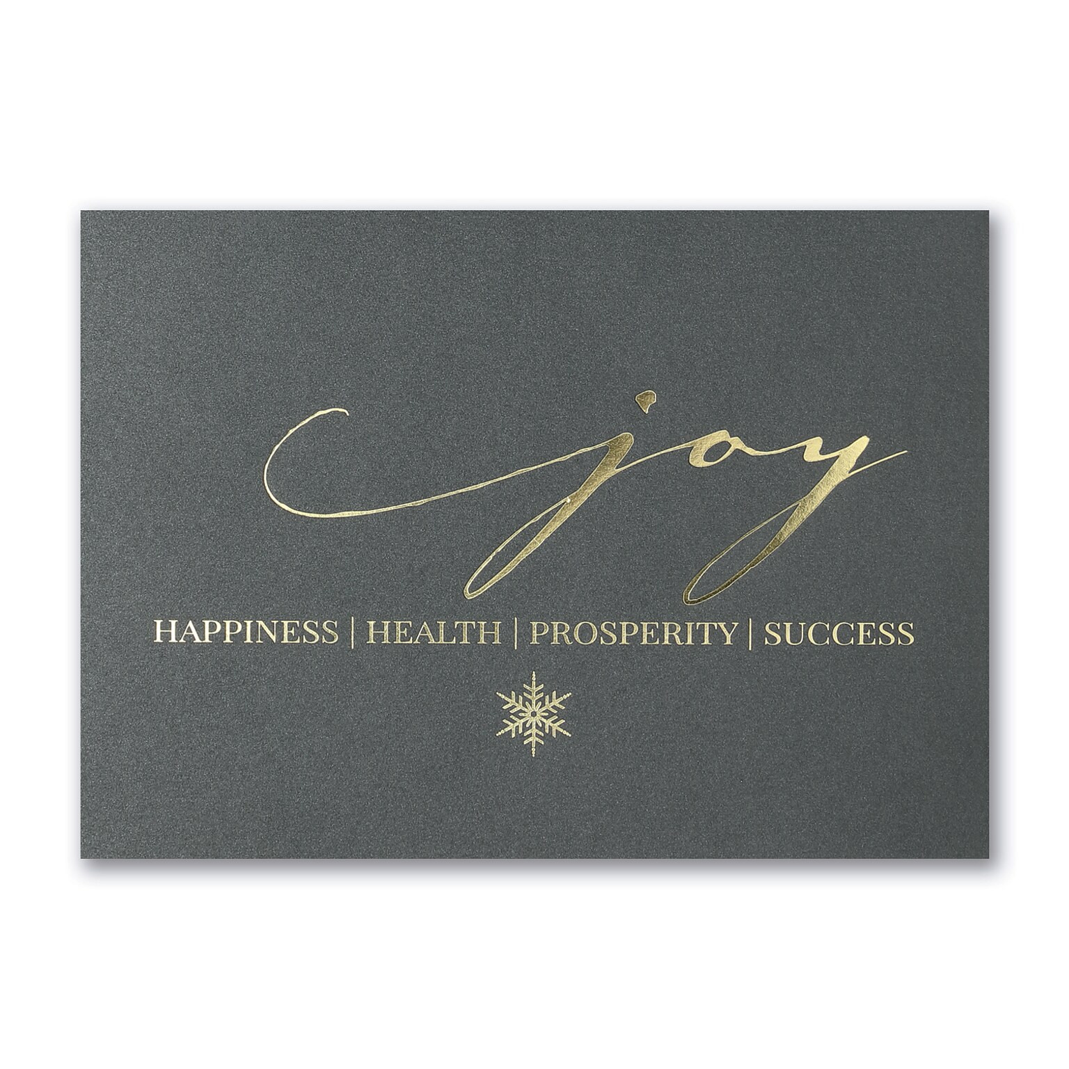 Custom Joyful Greetings Cards, with Envelopes, 7 7/8 x 5 5/8 Holiday Card, 25 Cards per Set