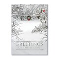 Custom Winter Tranquility Cards, with Envelopes, 5 5/8 x 7 7/8 Holiday Card, 25 Cards per Set