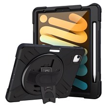 CODi Rugged Polycarbonate/Silicone Case for iPad Mini 6, Black  (C30705064)