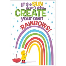 Eureka® Growth Mindset 13 x 19 Create Your Own Rainbows Poster (EU-837498)