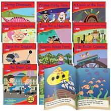 Junior Learning® Letters & Sounds, Phase 6, Set 1, Fiction Boxed Set, Paperback 12-per Set  (JRL385)