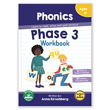 Junior Learning® Phonics, Phase 3 Workbook (JRLBB120)