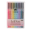 Marvy Uchida LePen Micro-Fine Point, 10 Assorted Pastel Colors (UCH430010P)