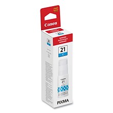 Canon 21 Cyan Standard Yield Ink Bottle (CNM4537C001)