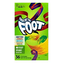 Fruit By The Foot Variety Pack, 0.75 oz., 36 Count (209-00408)