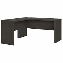 Bush Business Furniture Echo 60W L Shaped Desk, Charcoal Maple (ECH026CM)