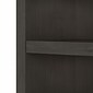 Bush Business Furniture Echo 5 Shelf Bookcase, Charcoal Maple (KI60304-03)