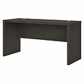 Bush Business Furniture Echo 60W Credenza Desk, Charcoal Maple (KI60306-03)