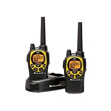 MIDLAND RADIO GXT Two Way Radio, Black/Yellow, 2/Pair (GXT1030VP4)