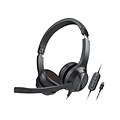 Creative Chat USB Noise Canceling Stereo On Ear Computer Headset, Black (51EF0980AA000)