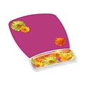 3M™ Precise™ Mouse Pad with Gel Wrist, Daisy Design, Optical Mouse Performancer, Non-skid Backing (MW308DS)