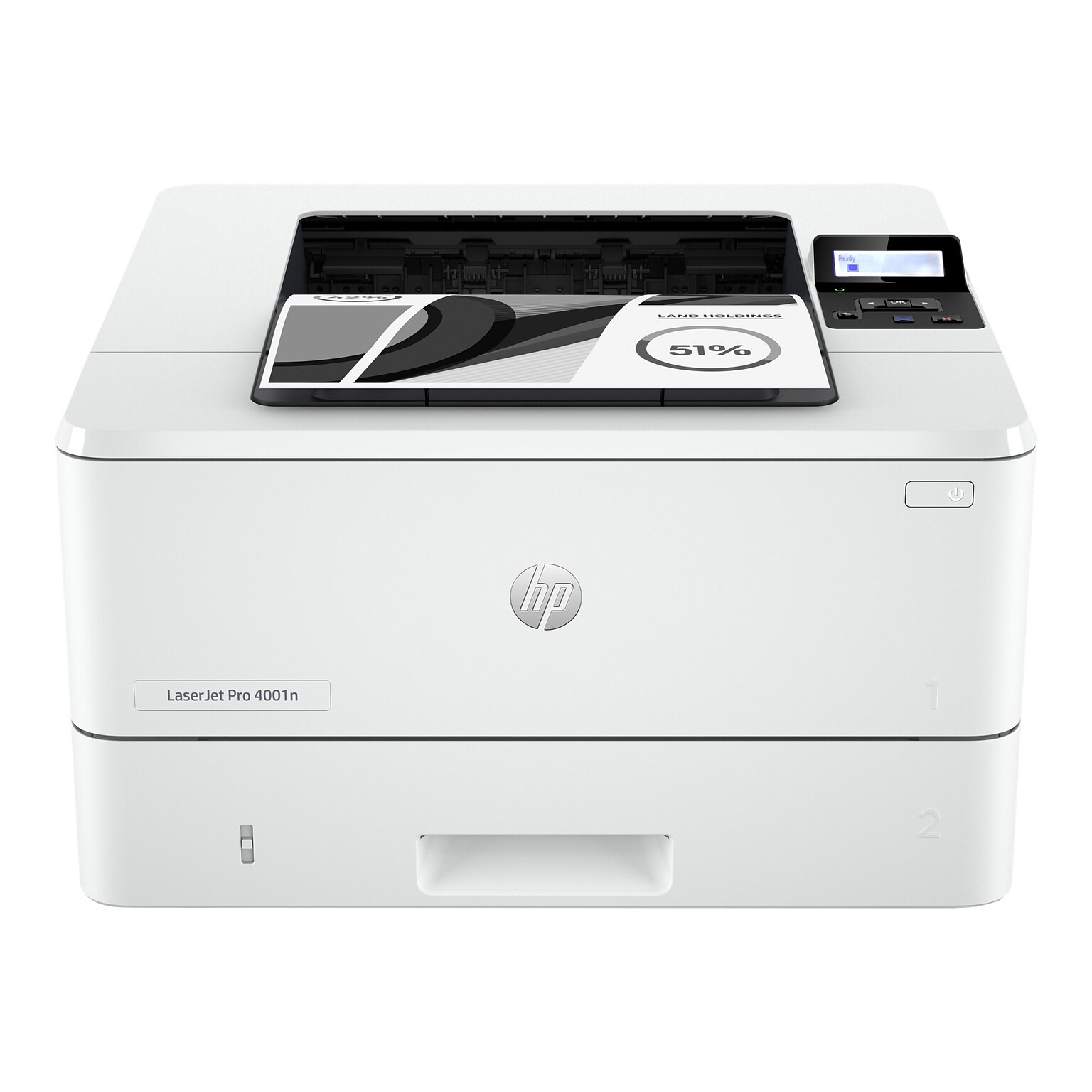 HP LaserJet Pro 4001n Black & White Printer (2Z599F#BGJ)