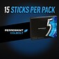 5 GUM Peppermint Cobalt Sugar Free Chewing Gum, 15 Sticks (WMW51220)