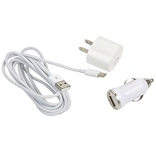 Ultralast USB-C Charge and Sync Kit, White, (CEL-CHGCW-6)
