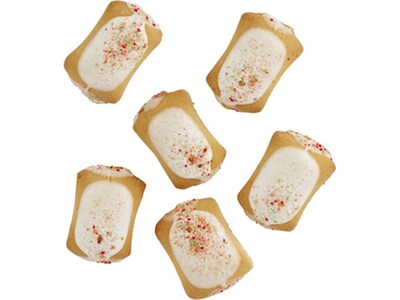 Kellogg's Pop-Tarts Bites Frosted Strawberry Toaster Pastries, 3.5 oz., 6/Carton (KEE25069)