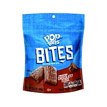 Kelloggs Pop-Tarts Bites Frosted Chocolatey Fudge Toaster Pastries, 3.5 oz., 6/Carton (KEE25073)