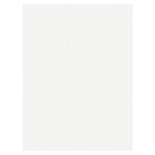 SunWorks 9W x 12L Medium Weight Construction Paper, White, 50 Sheets/Pack (9203)