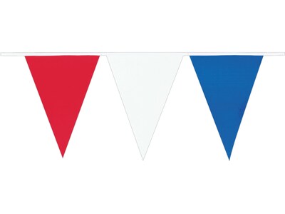 Amscan Fourth of July Outdoor Pennant Banner, Multicolor, 2/Pack (22010.6)