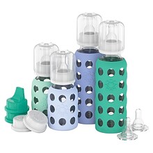 Lifefactory Baby Water Bottle, Assorted Colors, 9 oz. (LF120406C4)