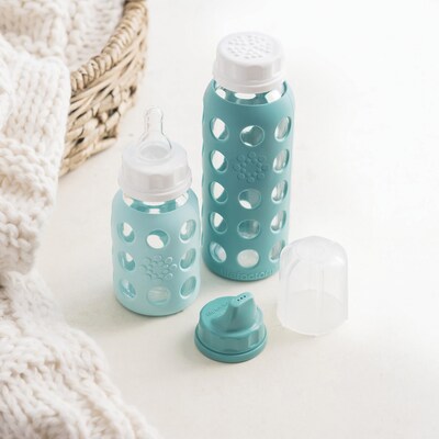 Lifefactory Baby Water Bottle, Assorted Colors, 9 oz. (LF120406C4)